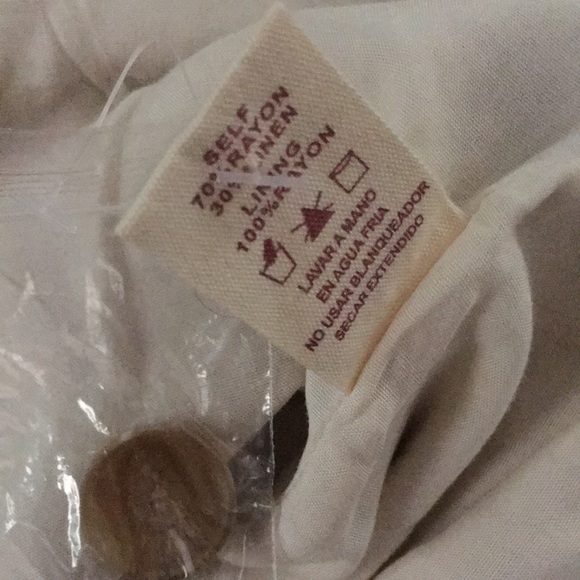 Linen Button Cami Midi Dress, FINAL PRICE, PRICE FIRM - Picture 6 of 10